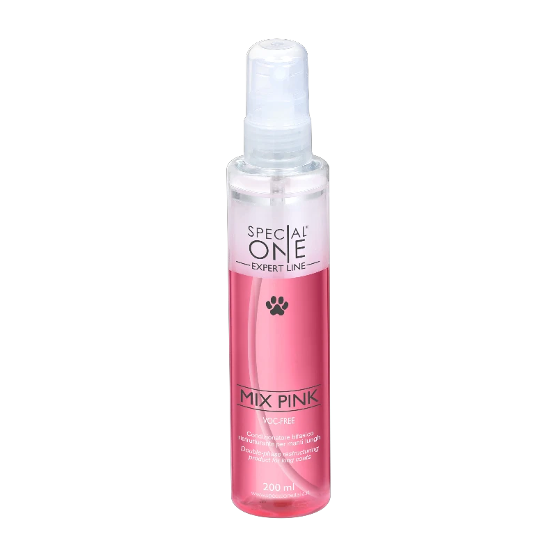 Special One Mix Pink  Leave In Conditioner -Professioneller Zweiphasen-Conditioner, der das Fell regeneriert und die Kämmbarkeit erleichtert