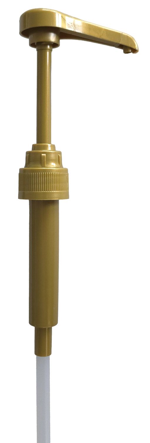 Dosierpumpe  für 1 Liter Flaschen von Hydra und Nature´s Specialties in silber und gold