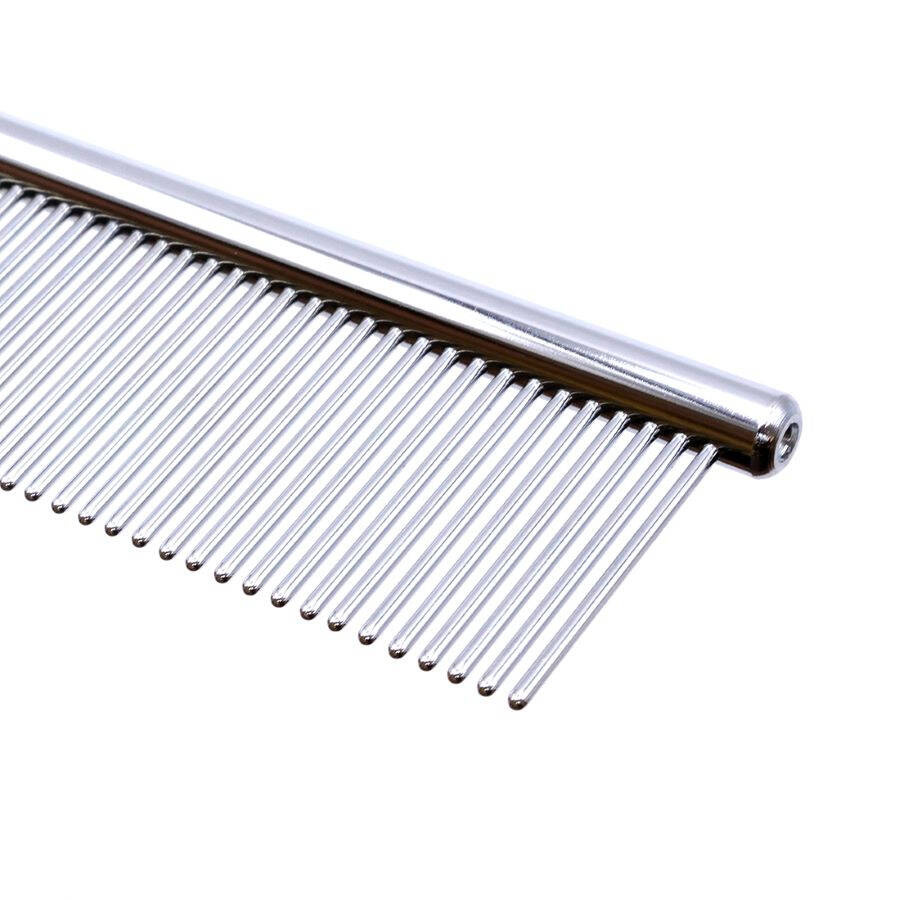 ARTERO® Doppelseitiger Mini-Frisierkamm "Ginger" - 15,5 cm mit gemischtem (50:50) Stiftabstand