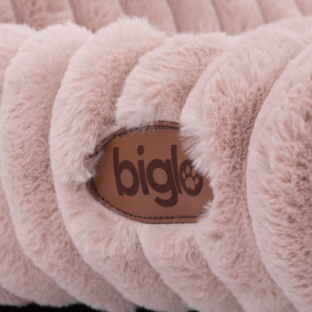 Biglo Bed Cobe  – bequemes und weiches Bett, Hundesofa rosa