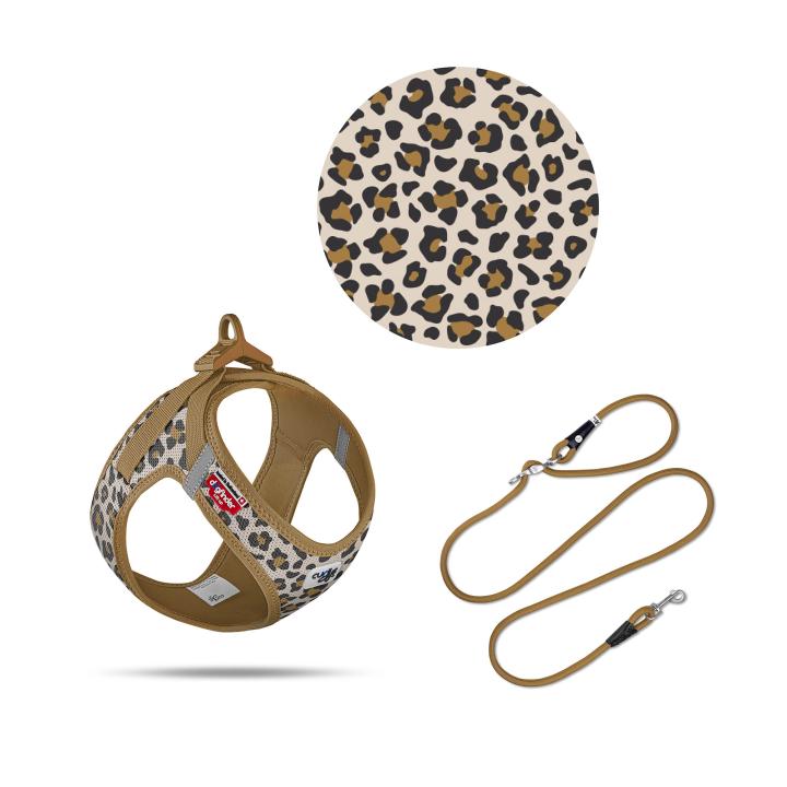 curli Vest Harness Air-Mesh SE27 Leopard Braun  Vorbestellung /Lieferrung ca. ende April 2027
