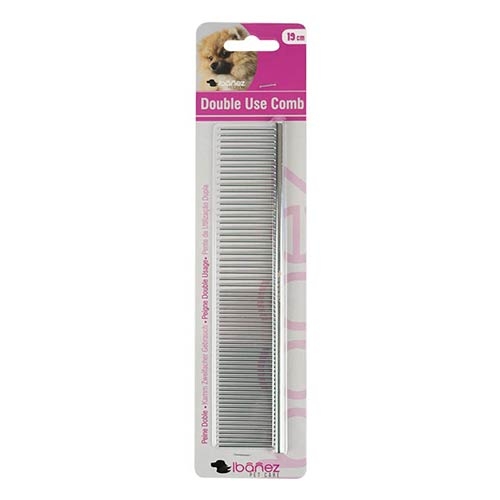 IBÁÑEZ® Doppelseitiger Metallkamm - 15 cm