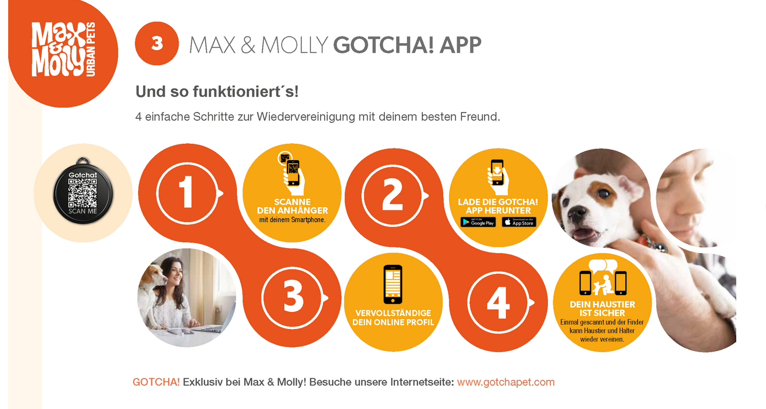 GOTCHA! Smart Tag mit QR Code