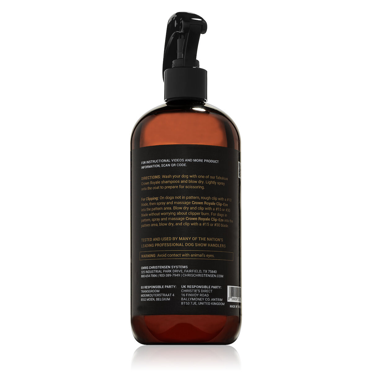 Crown Royale Clip-Eze RTU 473ml ,Anti-static Pflegespray