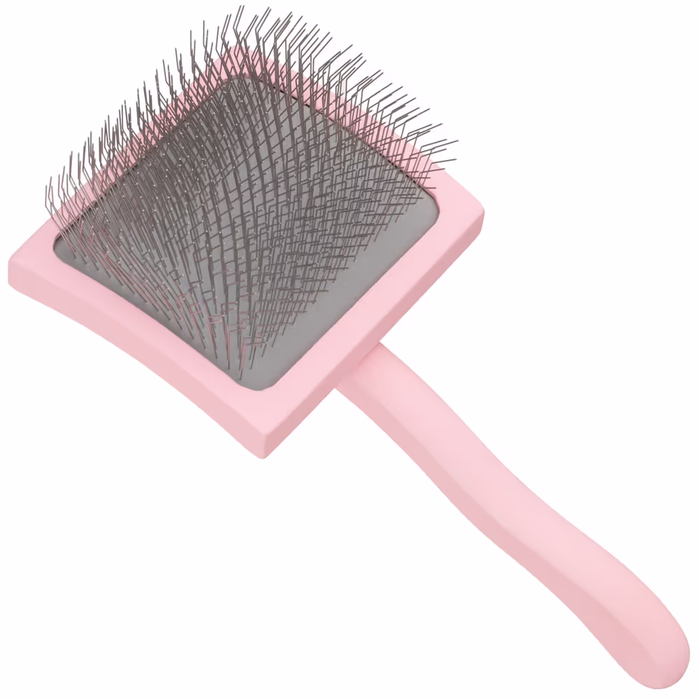 Blovi Large Wooden Slicker Brush -große Zupfbürste mit langen 25-mm-Stiften
