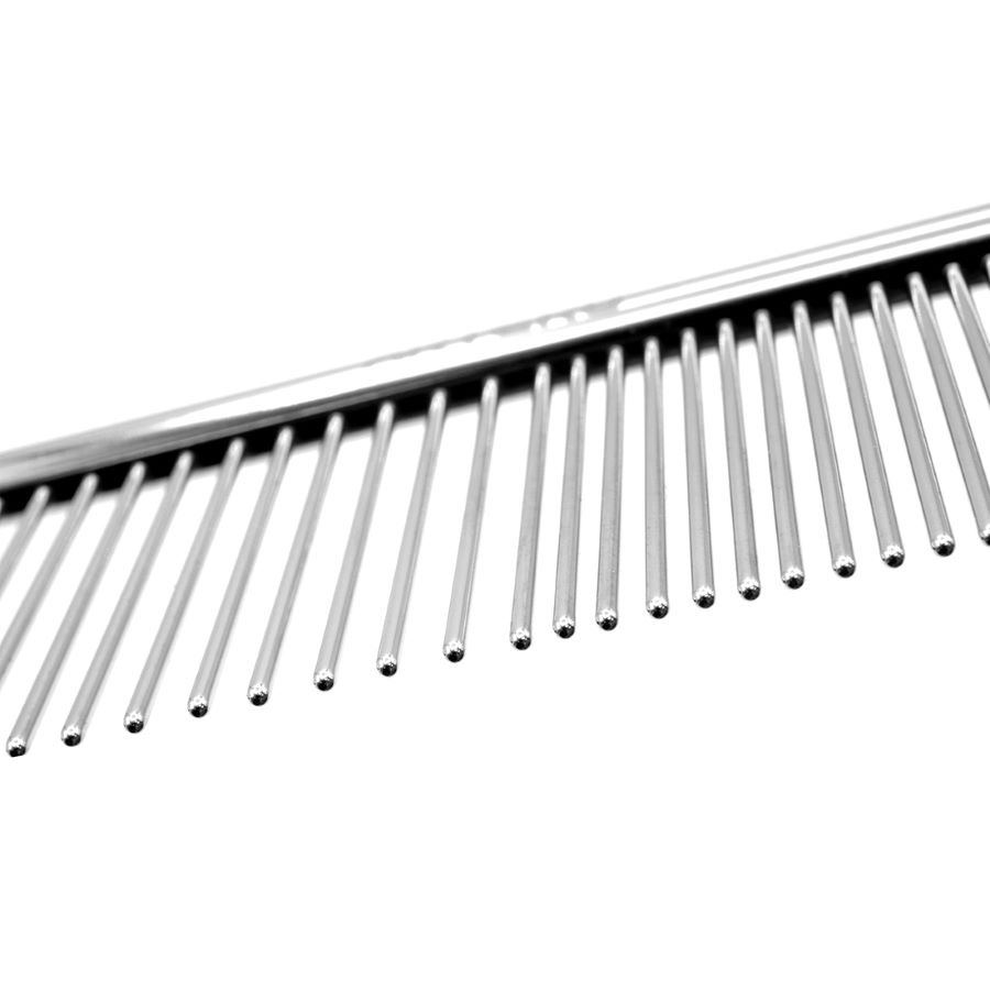 ARTERO® Doppelseitiger Frisierkamm "Ginger" mit langen Zinken  3,8 cm / Kamm Länge  18 cm