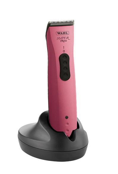 WAHL® Akku-Hundetrimmer "Super Trim" PINK BERRY (inkl. Scherkopf & Vario-Aufsteckkamm)