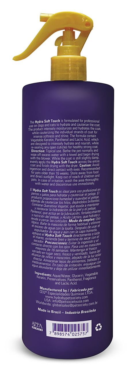 HYDRA SOFT TOUCH SPRAY 500 ml