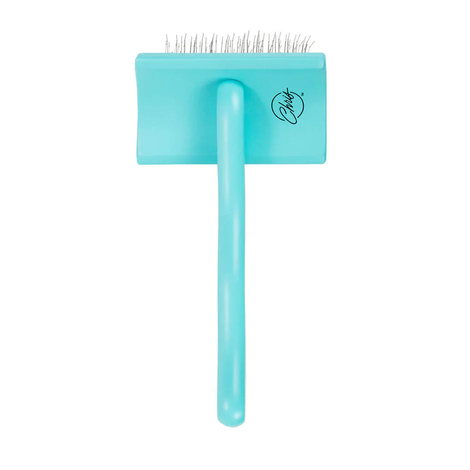 Chris Christensen Big G Teal Slicker Brush–  Zupfbürste in 2 Größen