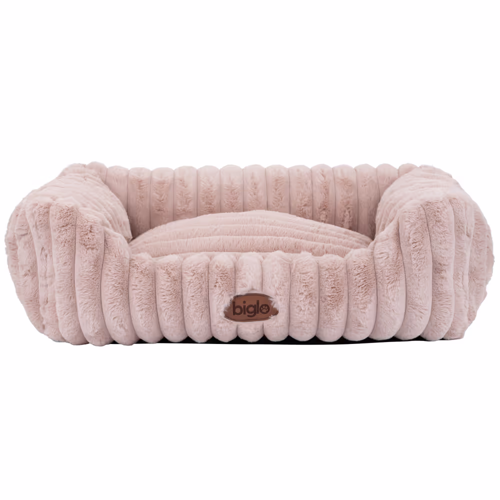 Biglo Bed Cobe  – bequemes und weiches Bett, Hundesofa rosa