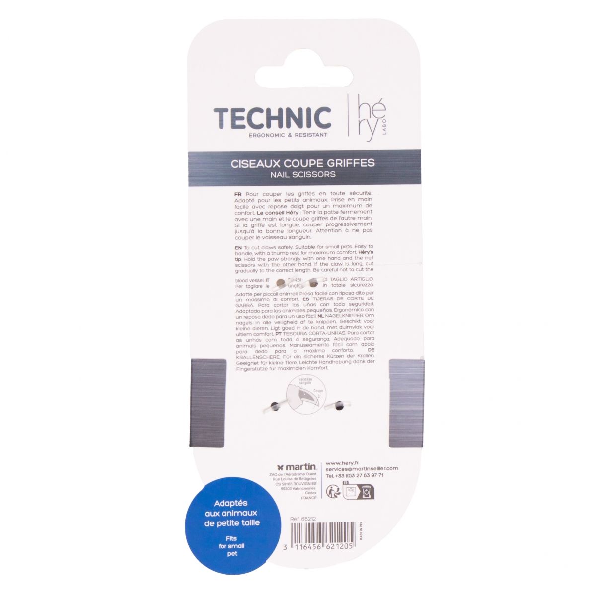Héry® Krallenschere für kleine Hunde