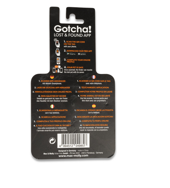 GOTCHA! Smart Tag mit QR Code