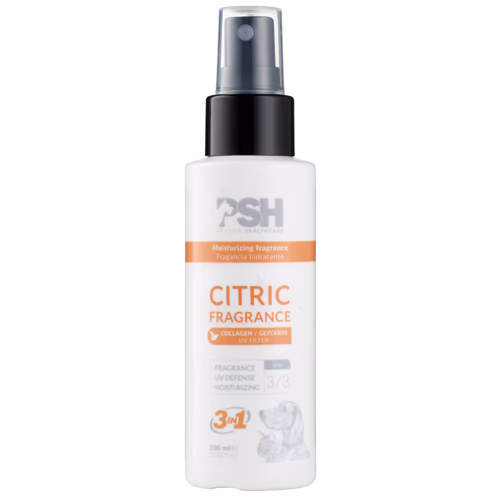 PSH Citric Fragrance 3in1 100m , Parfümierter, feuchtigkeitsspendender Conditioner für Hunde und Katzen, mit Sonnenschutz.