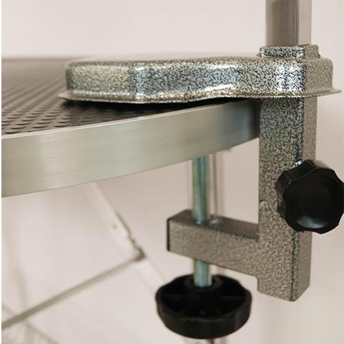 Ibanez® Ovaler klappbarer Trimmtisch (Tischplatte 90 x 60 cm)