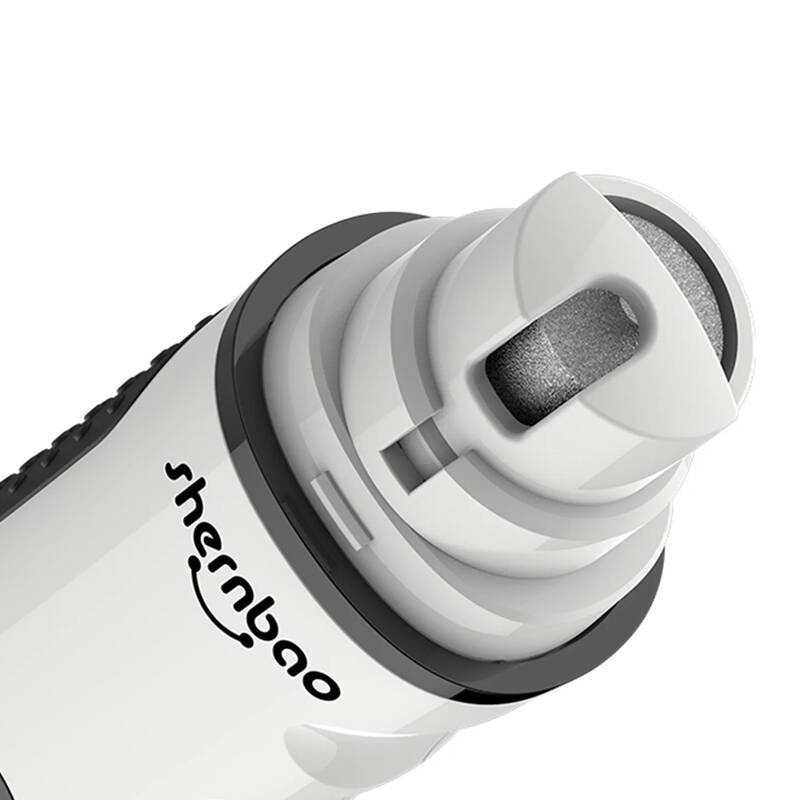 Shernbao Pet Nail Grinder – elektrischer Krallenschleifer für Hunde, zwei Geschwindigkeiten weiß