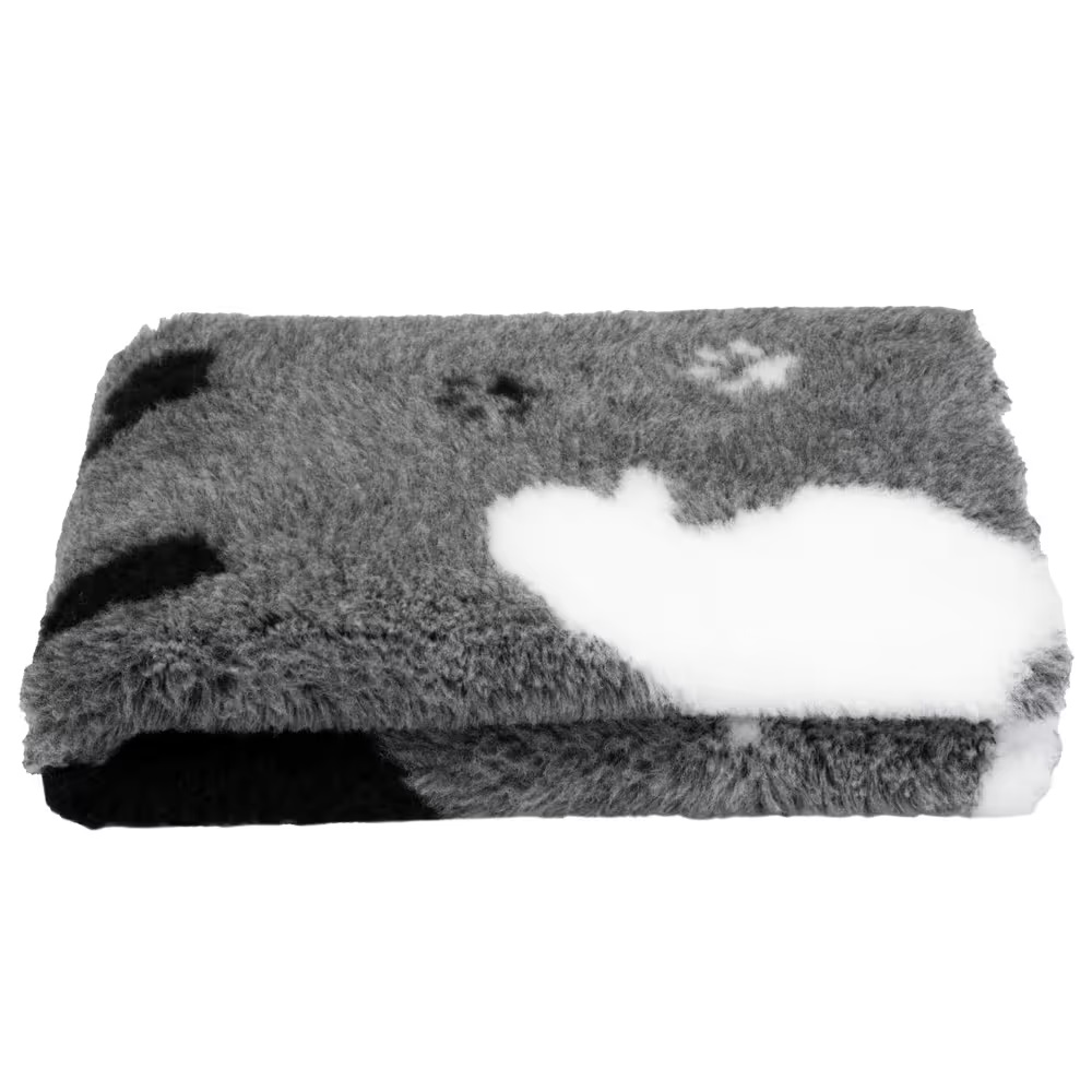 Blovi DryBed VetBed A+ – rutschfestes Bett, Tierbett, Graphit Pudel