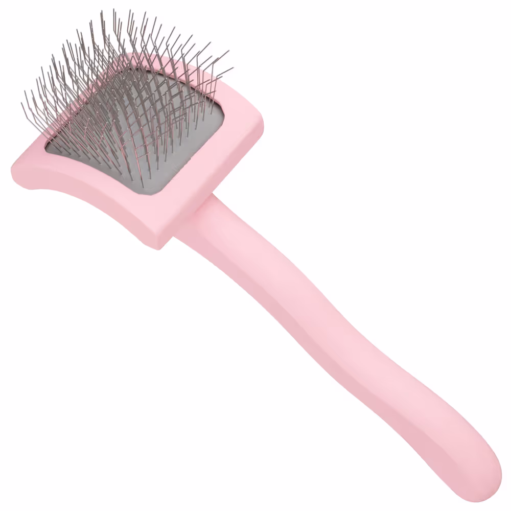 Blovi Small Wooden Slicker Brush -kleine Zupfbürste mit langen 25-mm-Stiften