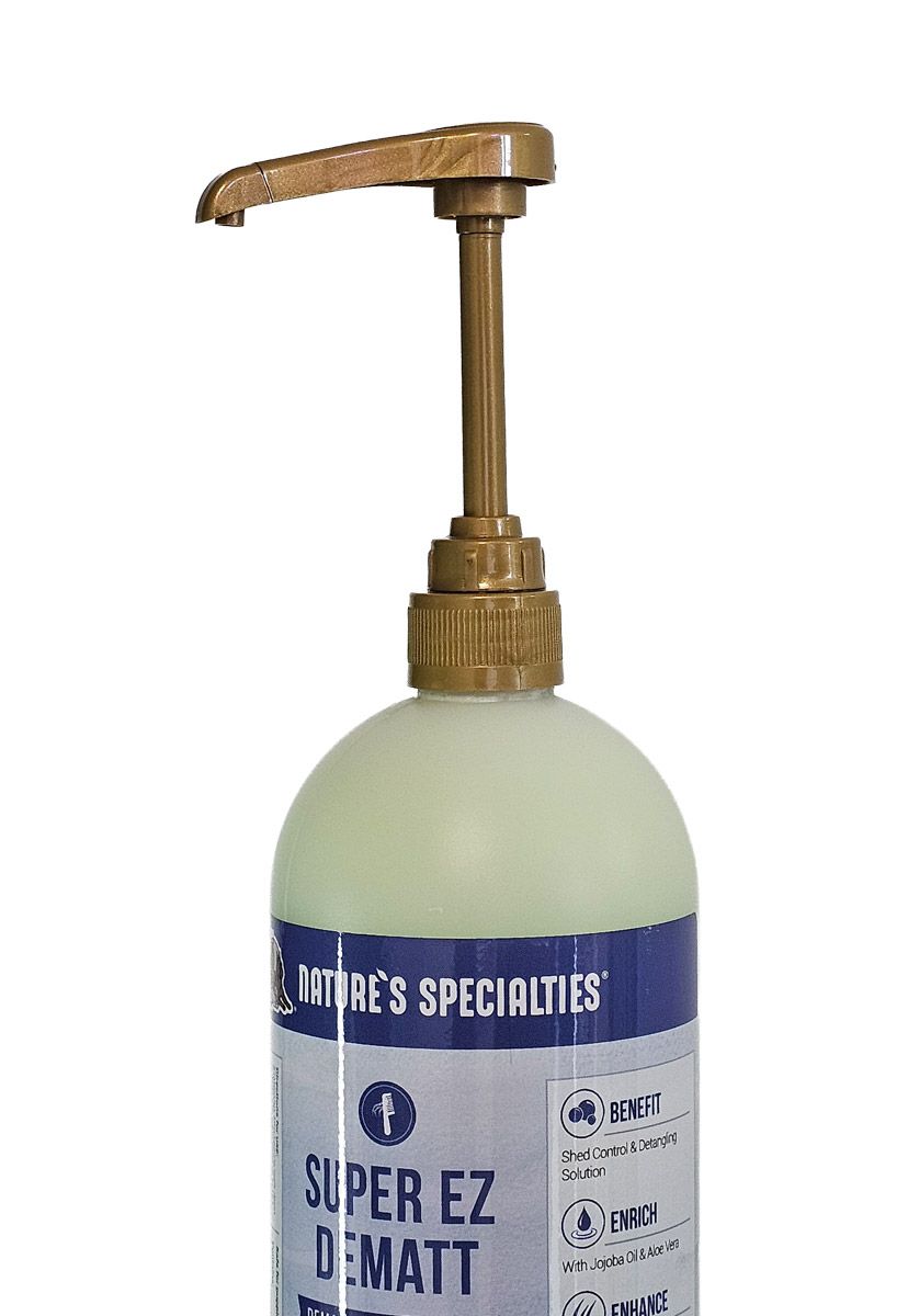 Dosierpumpe  für 1 Liter Flaschen von Hydra und Nature´s Specialties in silber und gold
