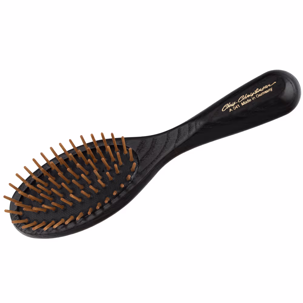 Chris Christensen Wood Pin Brush 20mm -hochwertige, antistatische Bürste mit Holzstiften - klein