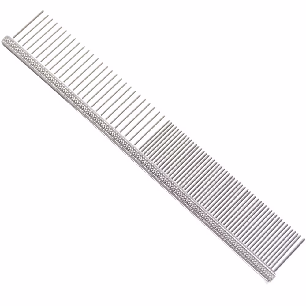 Madan Professional  Gesichtskamm 13 cm Edelstahl