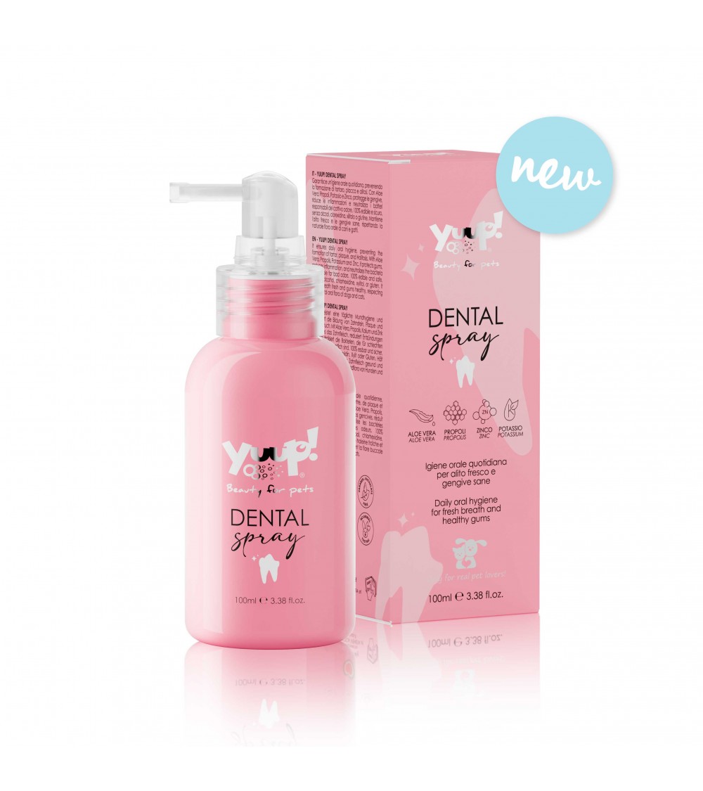Yuup!® DENTAL SPRAY - Mundhygiene-Spray für Haustiere