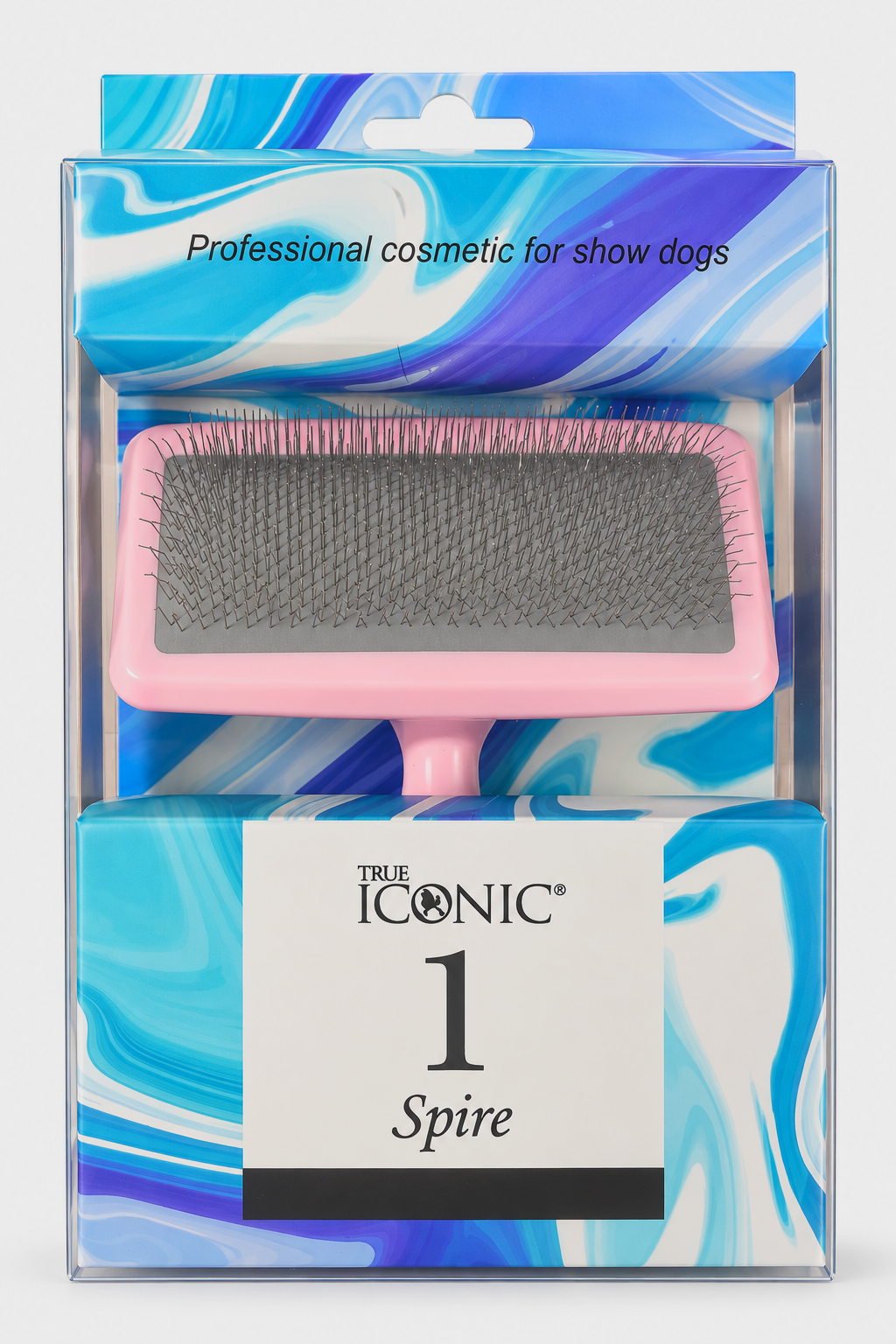 True Iconinc SPIRE Slicker Brush rosa