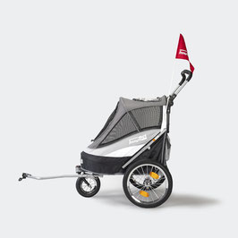 InnoPet® Fahrradanhänger "Sporty Trailer" - IPS-055 - grau