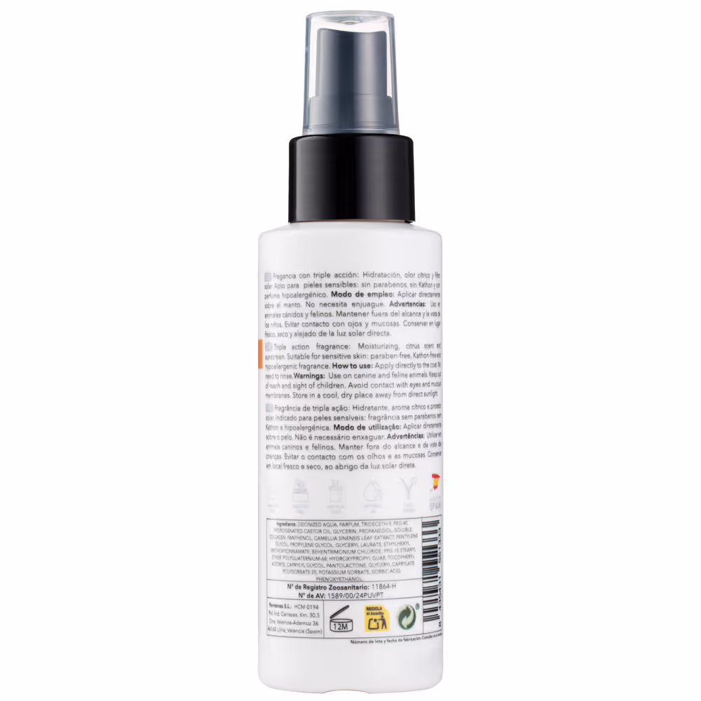 PSH Citric Fragrance 3in1 100m , Parfümierter, feuchtigkeitsspendender Conditioner für Hunde und Katzen, mit Sonnenschutz.