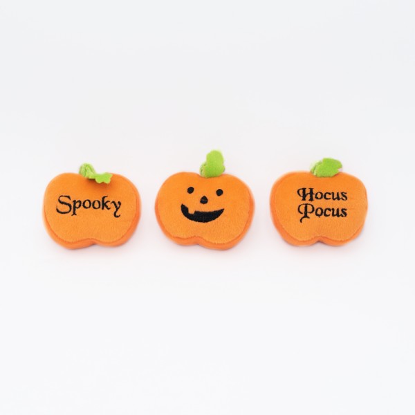 Halloween Miniz 3-pack Pumpkins