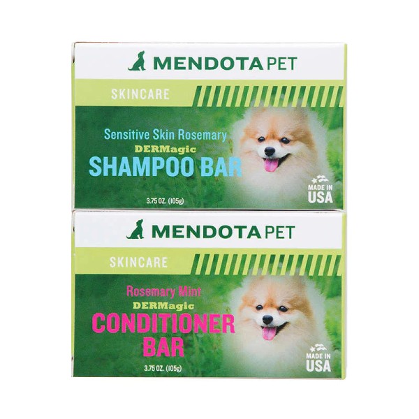 DERMagic Organic Rosemary Shampoo & Conditioner Bar - Set