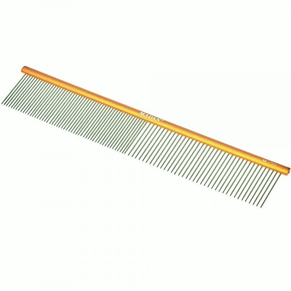Madan Professional Light Comb 19cm / Zinken 3,5 cm gold