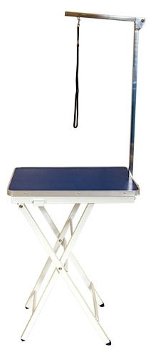Ibanez® Klapptisch für kleine Hunde (Tischplatte 60 x 44 cm, blau)