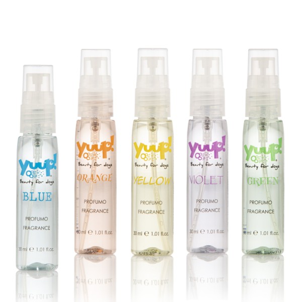 Yuup!® Haustierparfüm "Color your style with fragrance" 5 Düfte