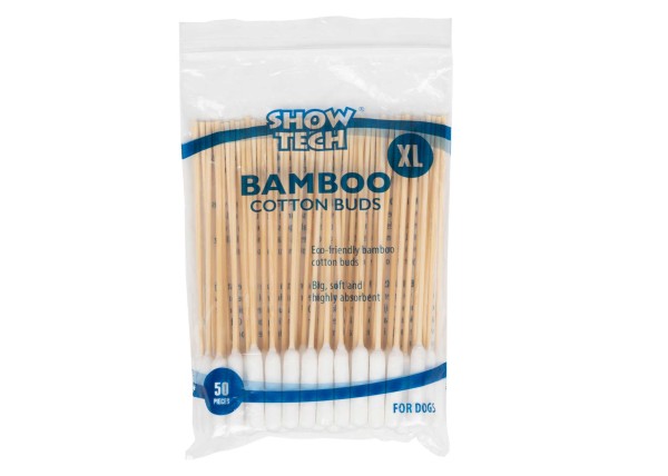 Show Tech Bamboo Cotton Sticks 50 Pcs – XL
